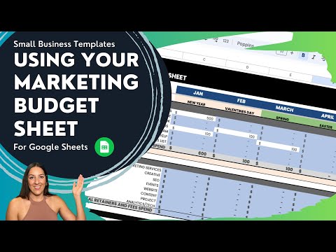 marketing budget template youtube