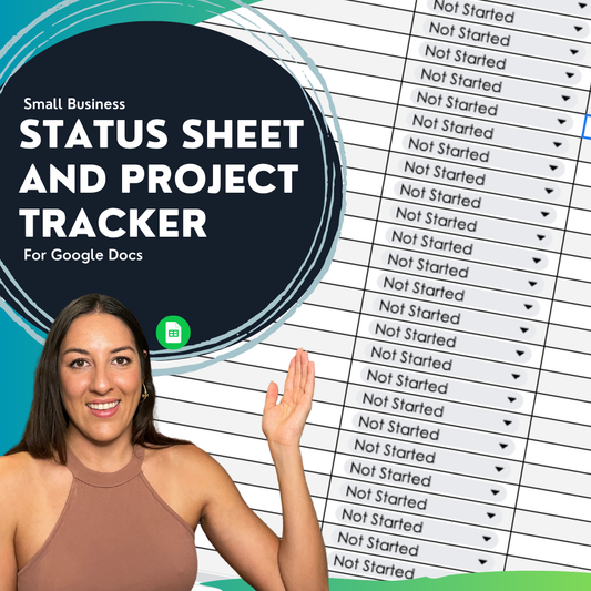 Status Sheet | Marketing Project Tracker Template