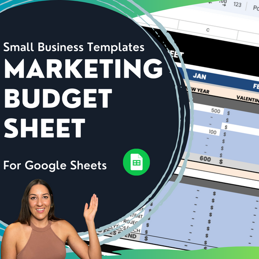 free marketing budget template